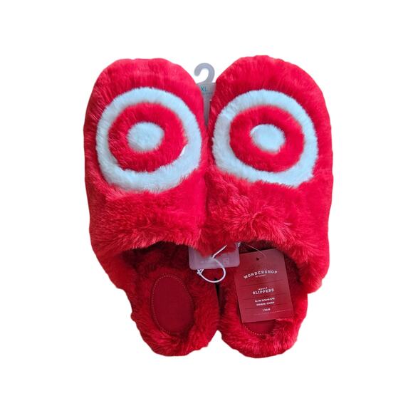 Wondershop Other - Target Wondershop Adult Bullseye Scuff Slippers